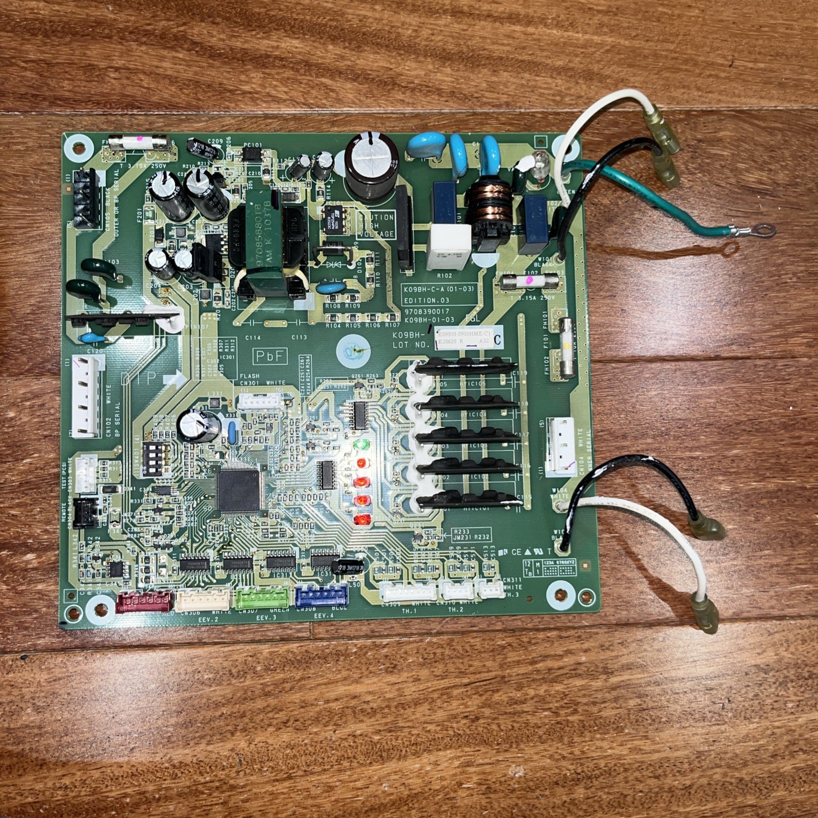 FUJITSU Mini Split Head K09BH-0900HME-C1 CONTROL PCB K09BH-01-03 9708390017