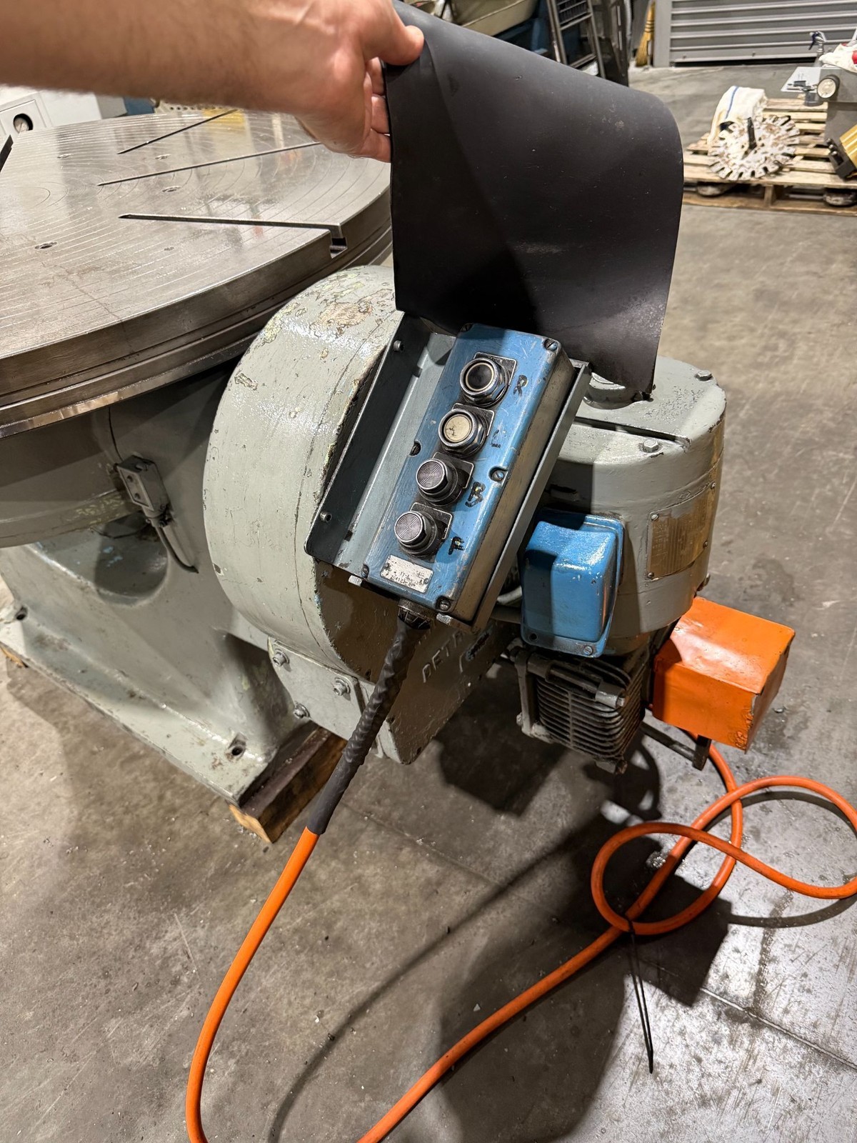 ROTAB 48” T-Slotted Powered Precision Rotary Table USA #8321