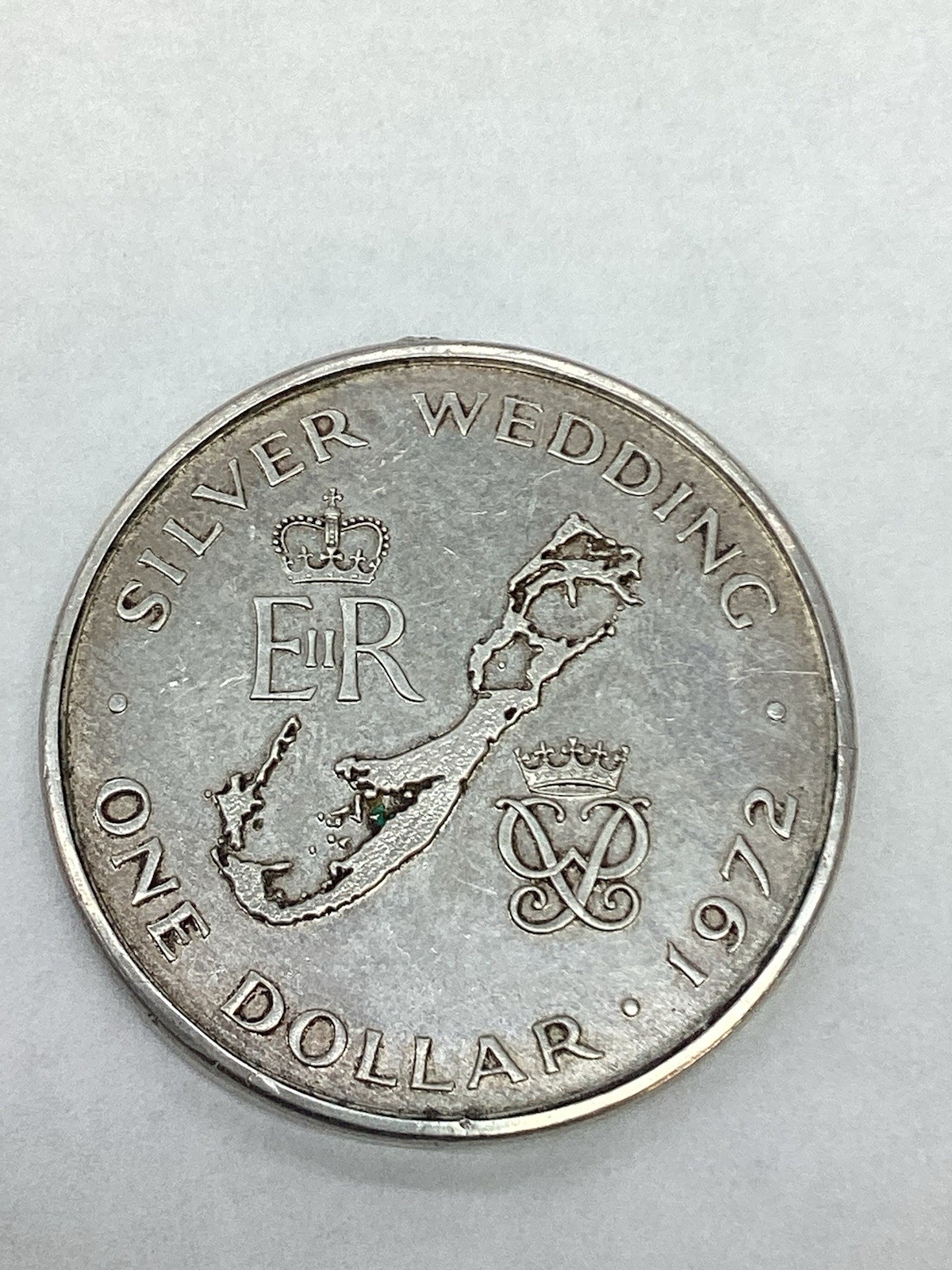 Canada One Dollar 1972 Silver Wedding