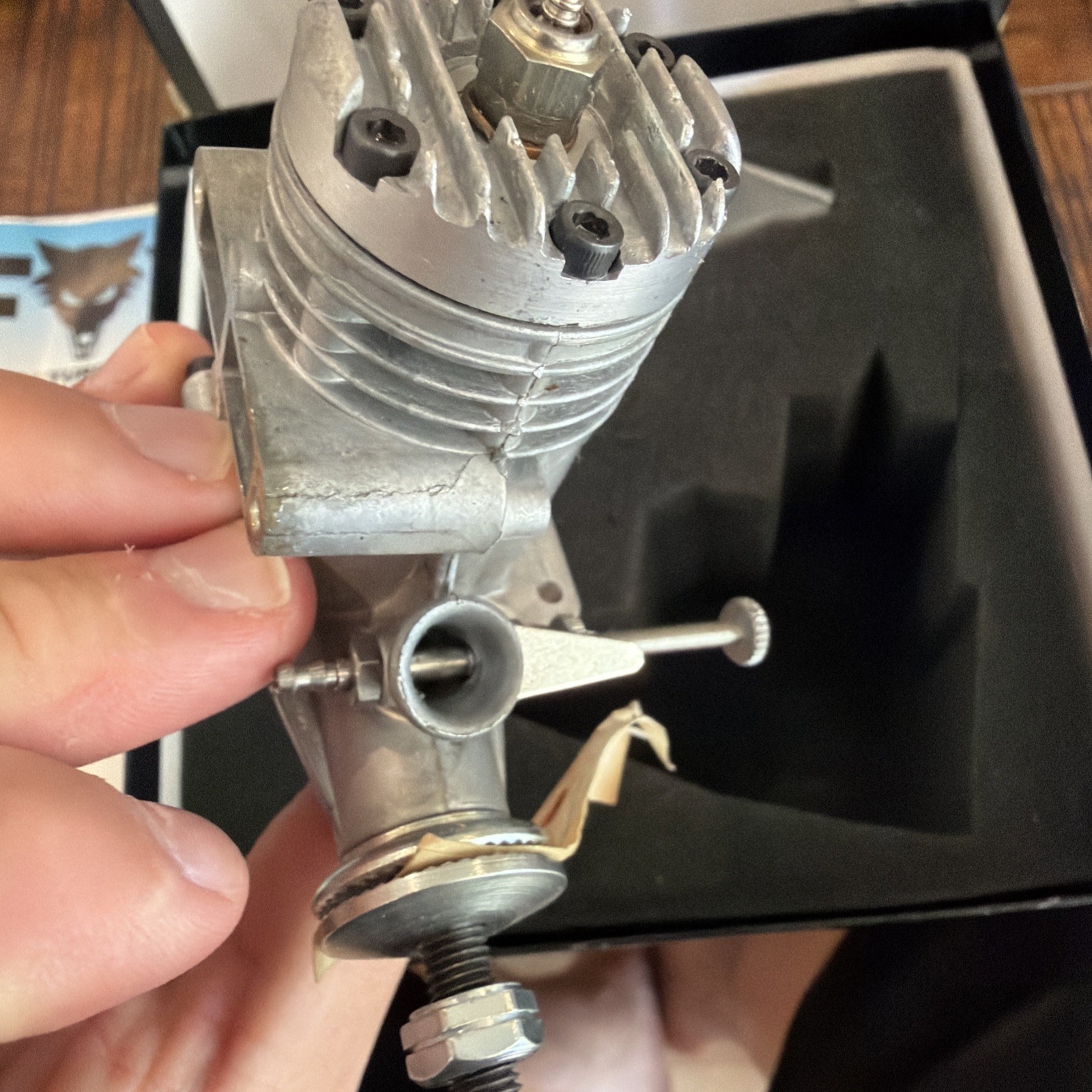 RC Model Airplane Engine Fox 35 Stunt 50th Anniversary Control Line MIB
