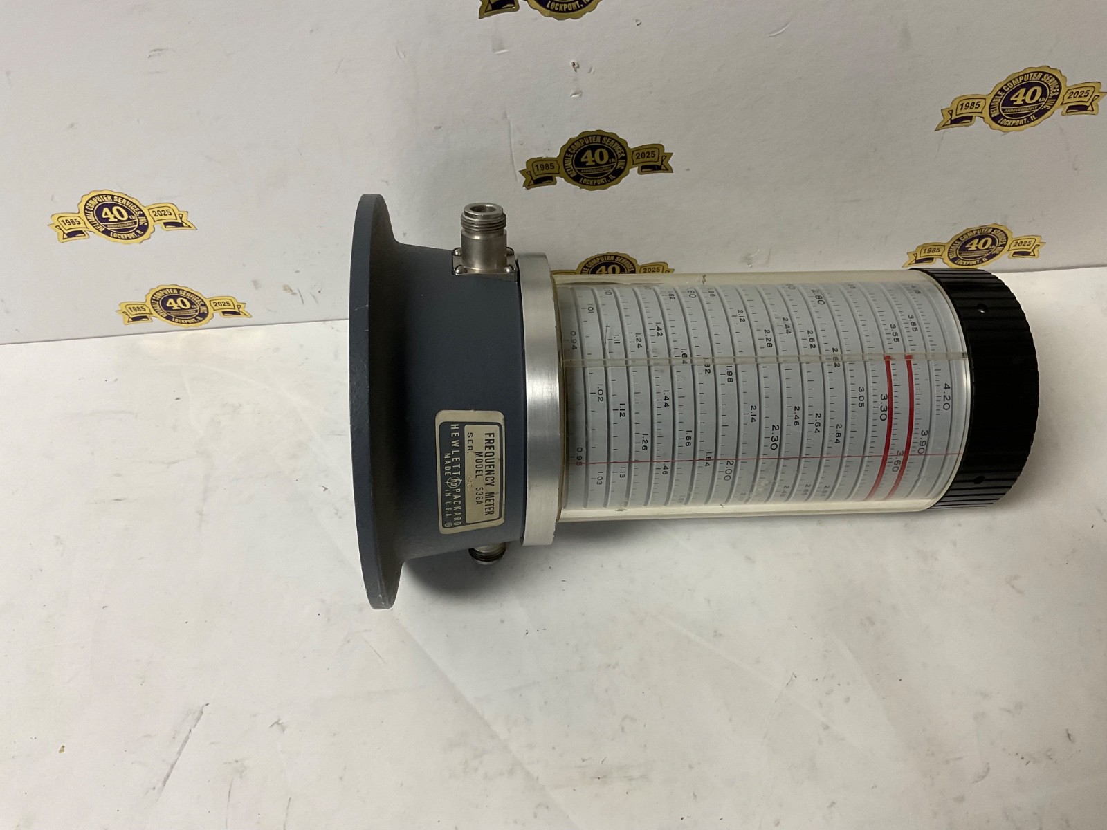 Hewlett Packard HP model 536A Frequency Meter Ham Radio testing unit