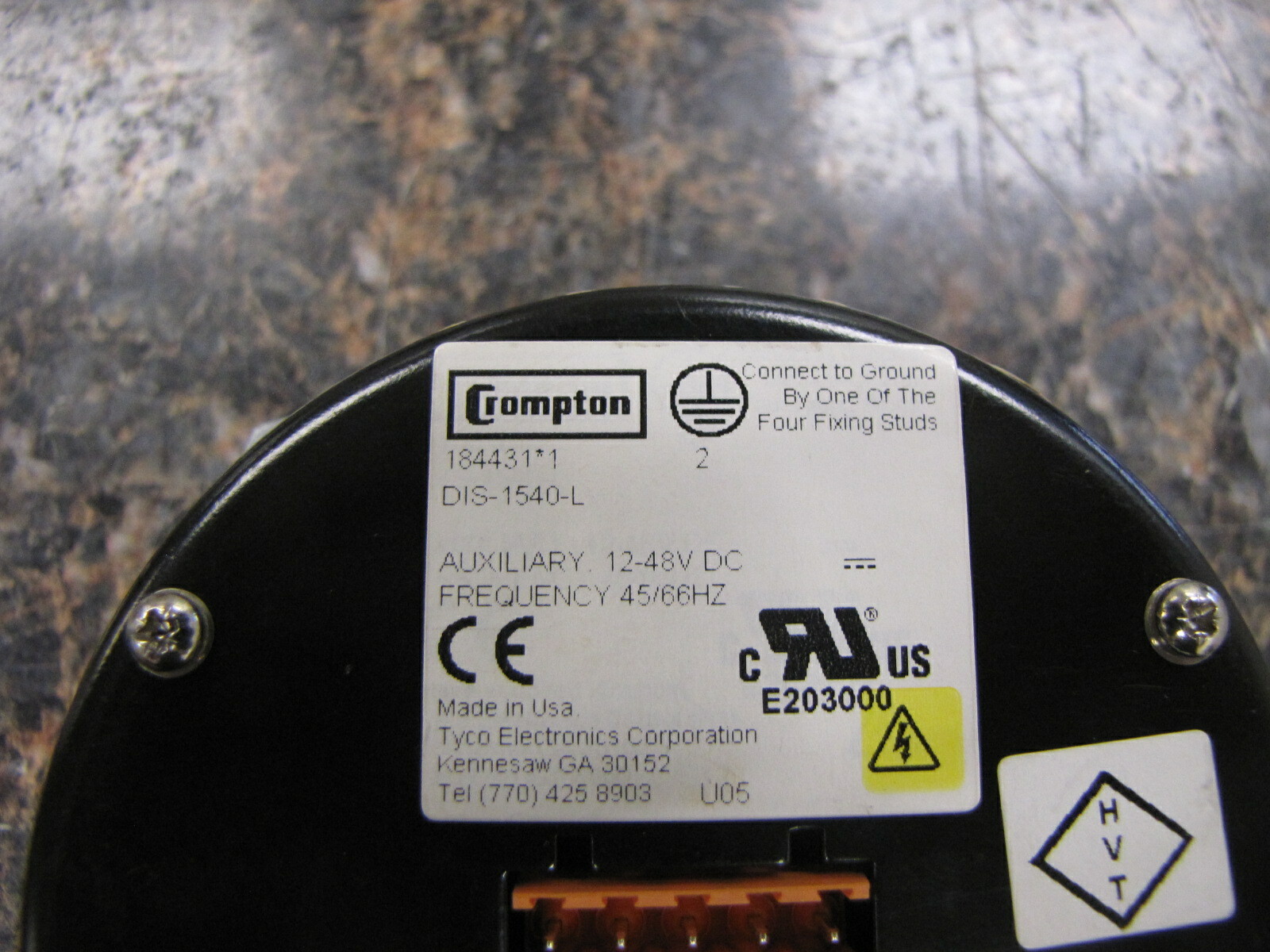 TYCO Crompton Integra 1540 Digital Display Meter DIS-1540-L - Quantity