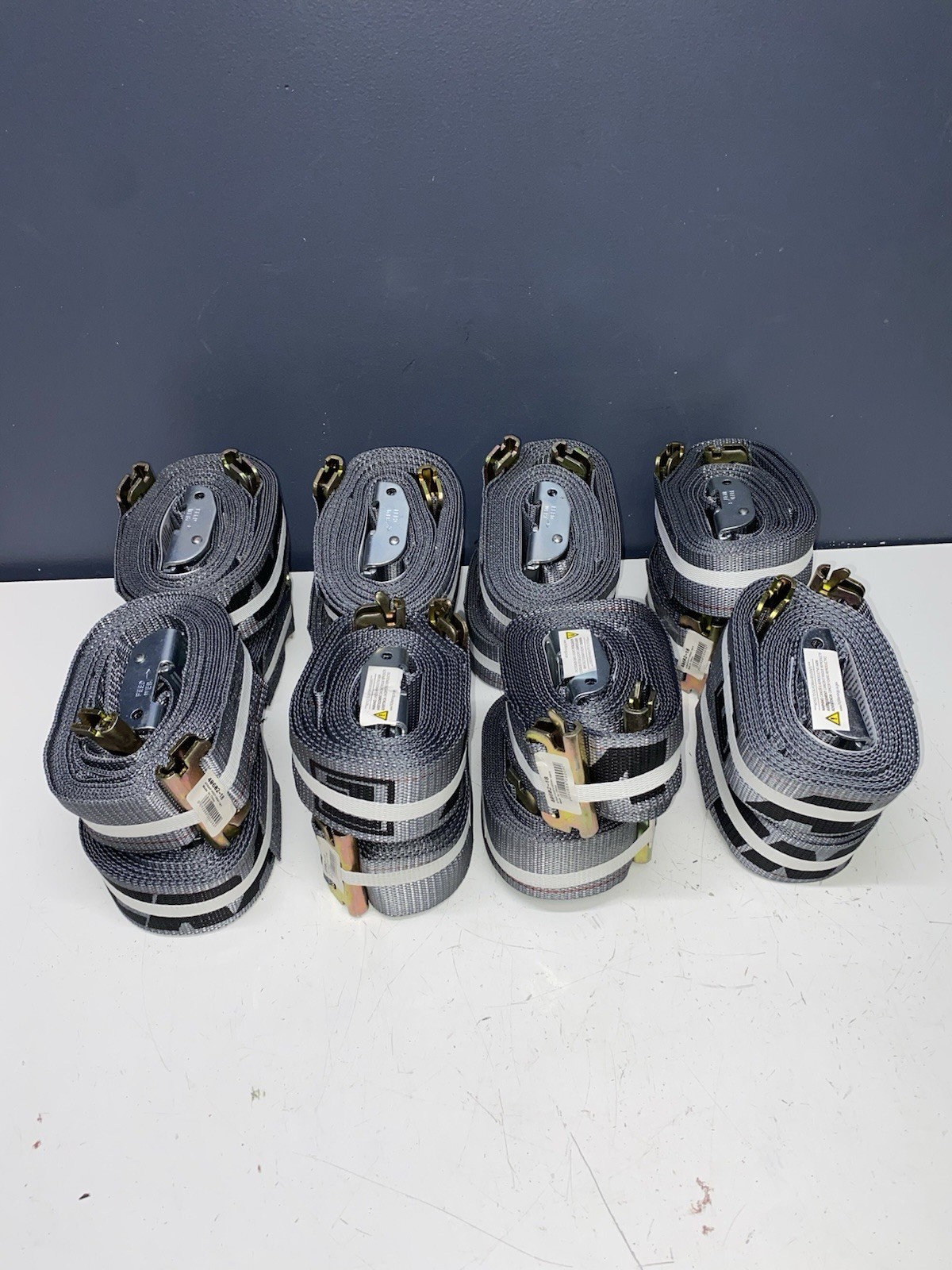 CARGO STRAPS FOR E TRACK 16’ E-TRACK SET OF 16
