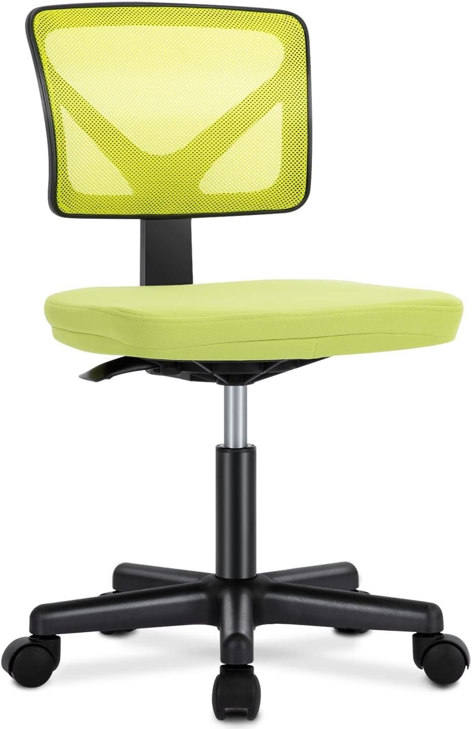Compact Rolling Task Chair with Breathable Mesh Back - Perfect for Home Offices