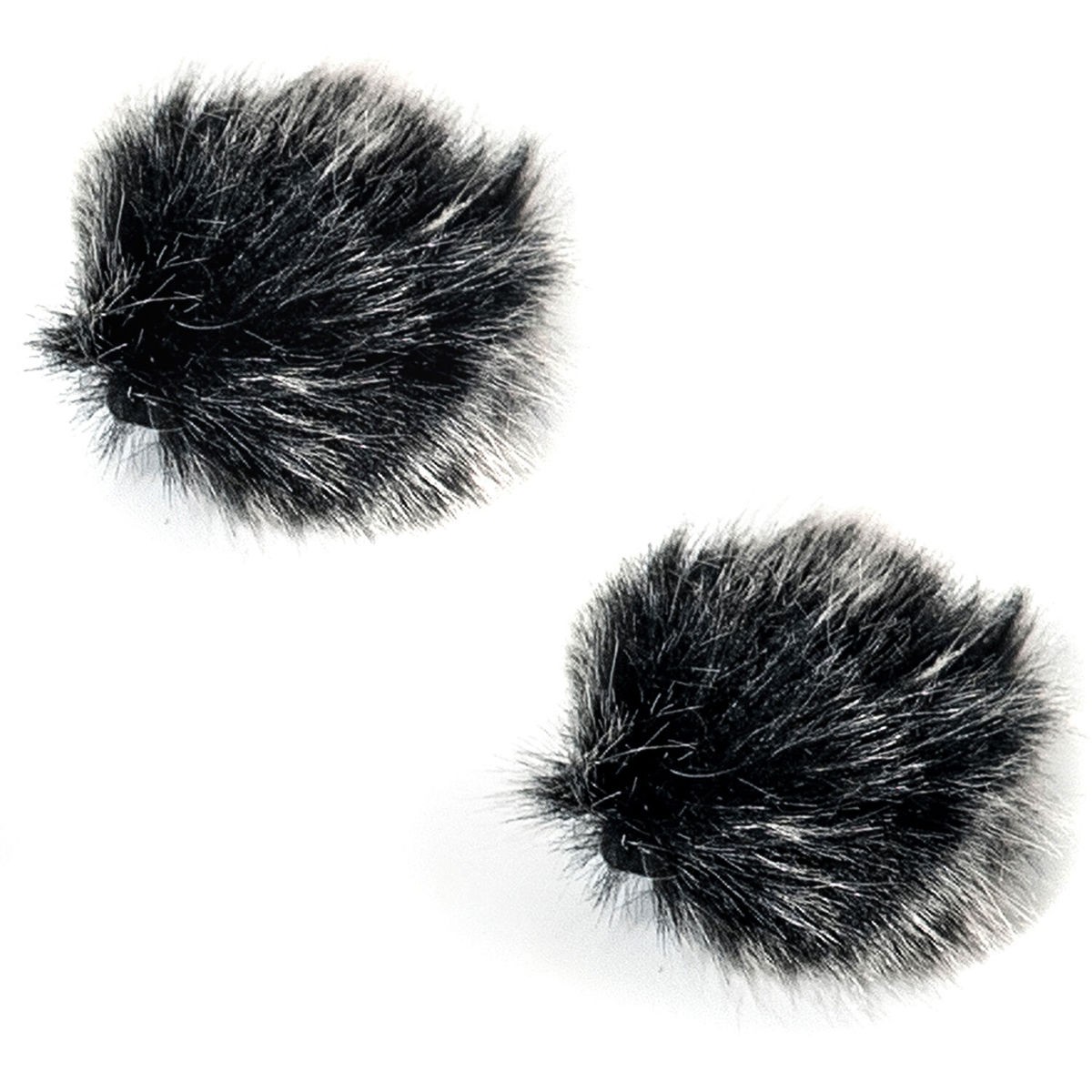 Hollyland LARK MAX Furry Windshield, Black, Pair