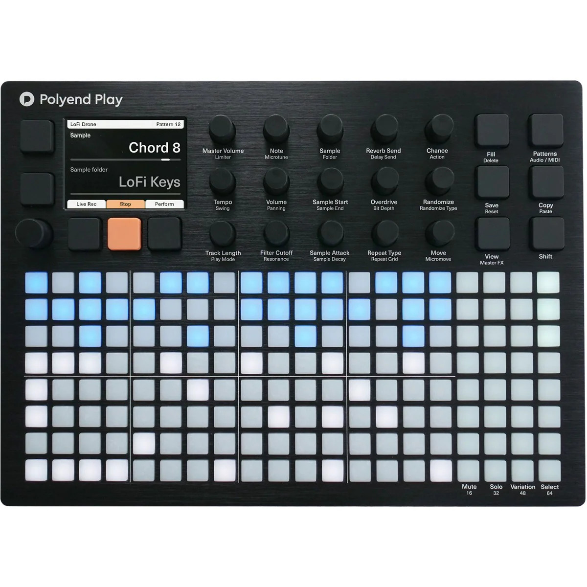 Polyend Play Sample- and MIDI-Based Groovebox