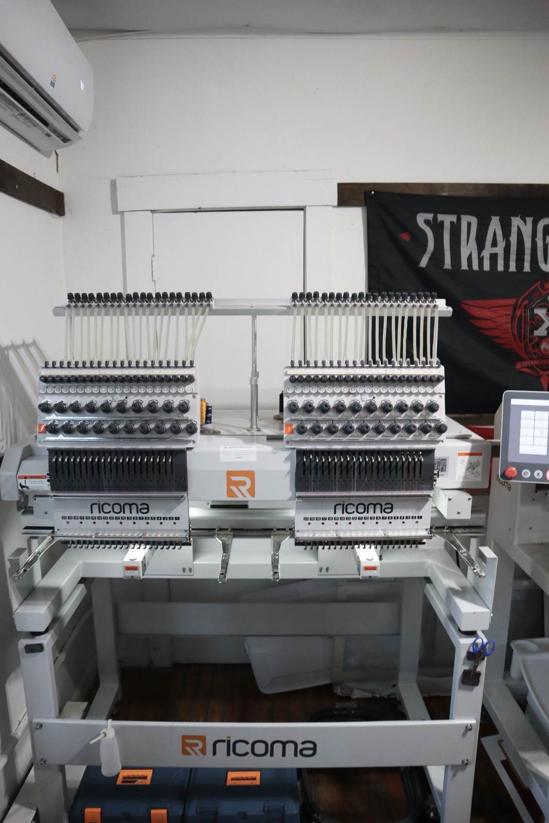 Ricoma MT2002-8S, 2-Head, 40 Needle, Commercial Embroidery Machine
