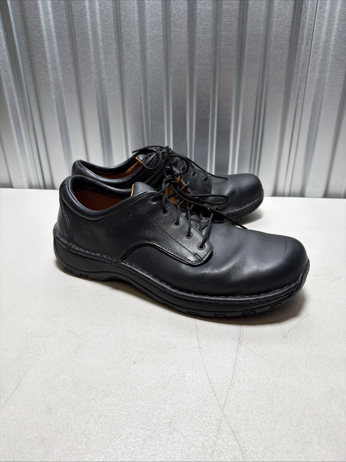 Red Wing 8703 Black Leather Work Shoes Slip Resistant Oxford Men’s Size 12