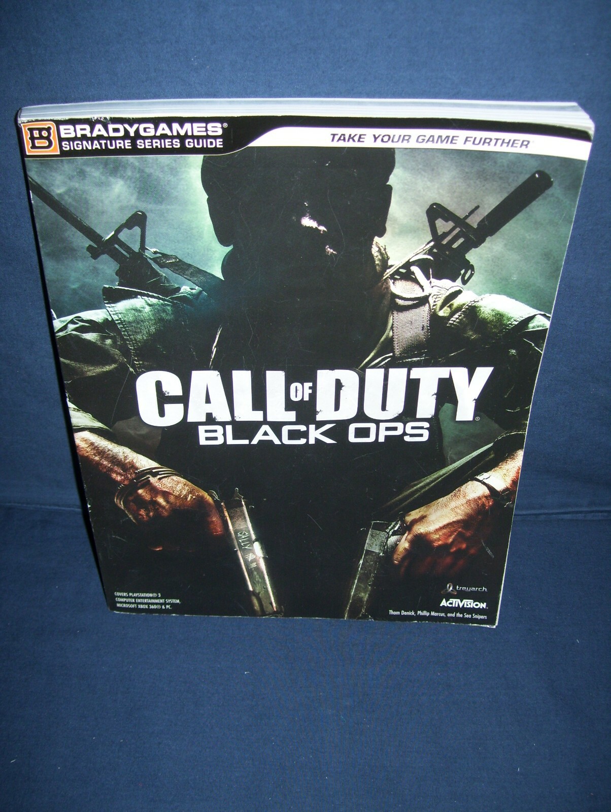 Call of Duty Black Ops Used Softcover Game Guide Bradygames Activision 2010