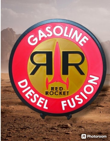 Fallout Red Rocket Fuel Station Sign