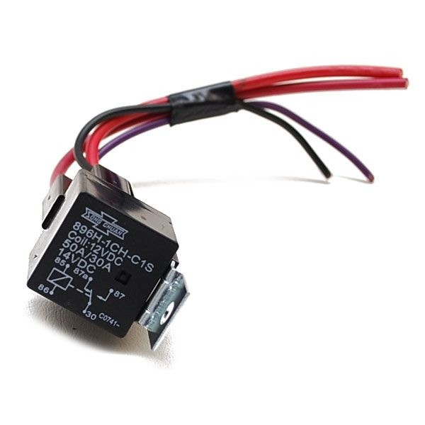 Song Chuan 896H-1CH-C1S Black 12V Boat Relay