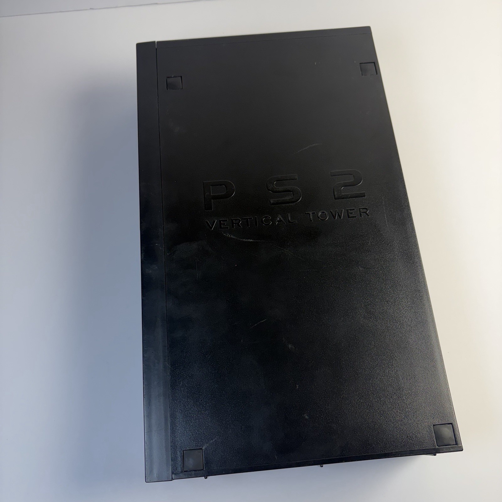 Playstation 2 PS2 Vertical Tower Stand 6 disc/cd/game holder