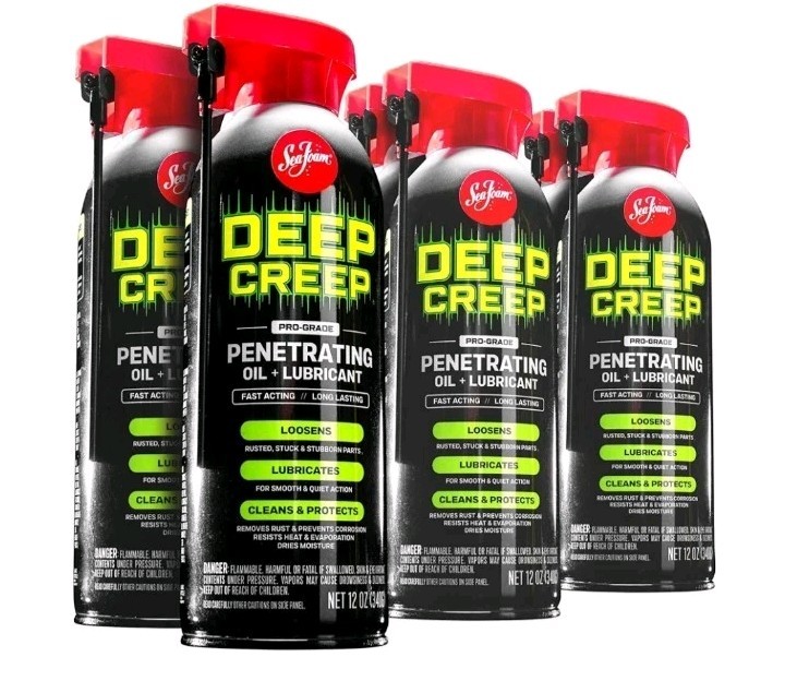 Sea Foam DC-14 Deep Creep 12 Oz Penetrating Fogging Oil & Lubricant - Pack of 6