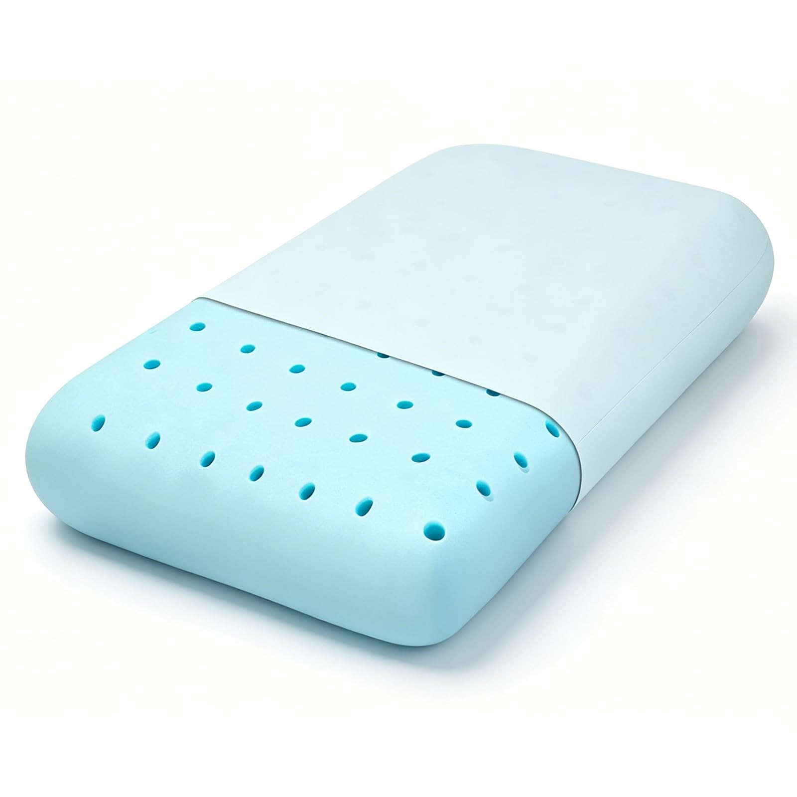 HIMOON Cooling Memory Foam Pillow, Bed Pillow for Sleeping, Standard Size, Br...
