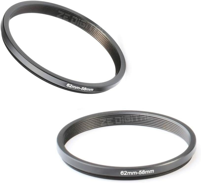 K&F Concept 11pcs/Set Lens Filter Step Down Adapter Ring Kit for DSLR Camera