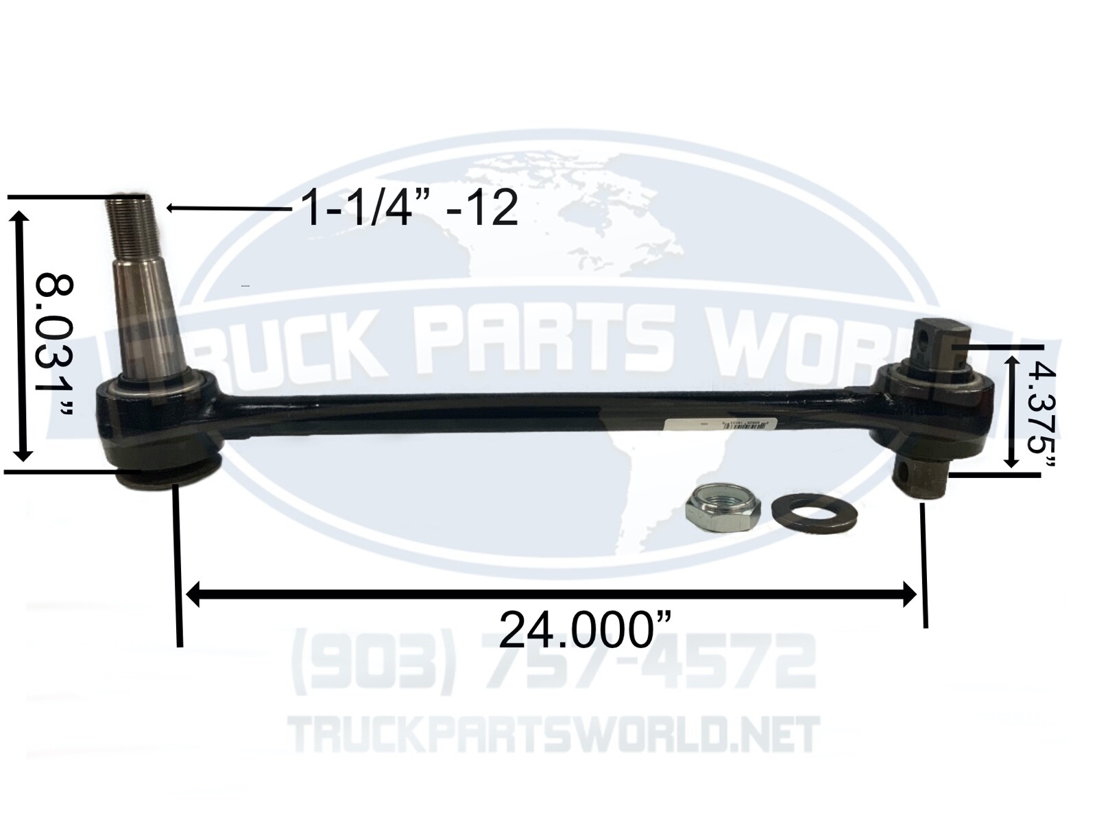 TORQUE ROD 24.000IN KENWORTH / FREIGHTLINER / INTERNATIONAL 6813261716 K195376