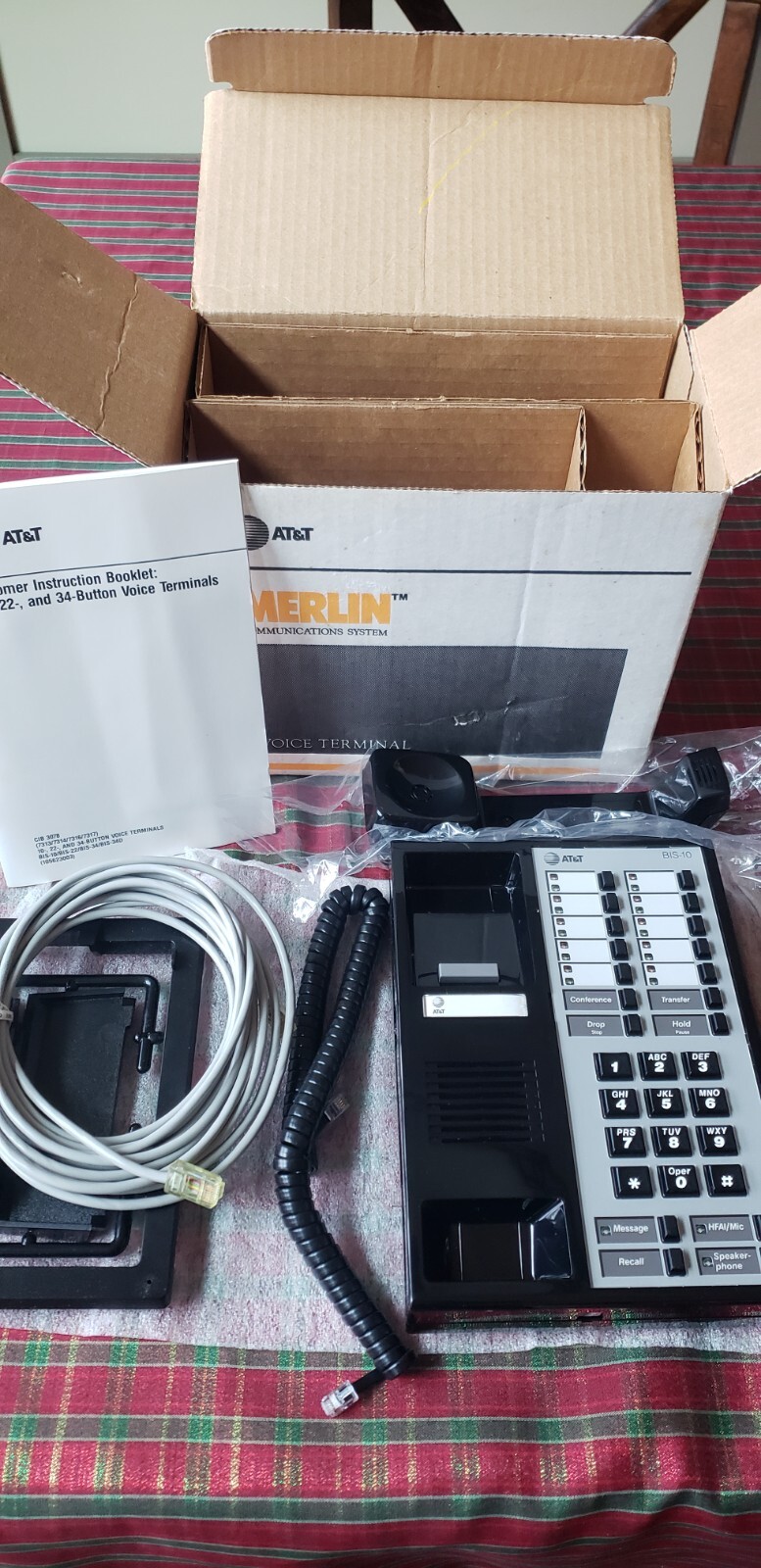 Merlin Voice Terminal BIS-10 Line Business Telephone System   *NEW IN BOX*
