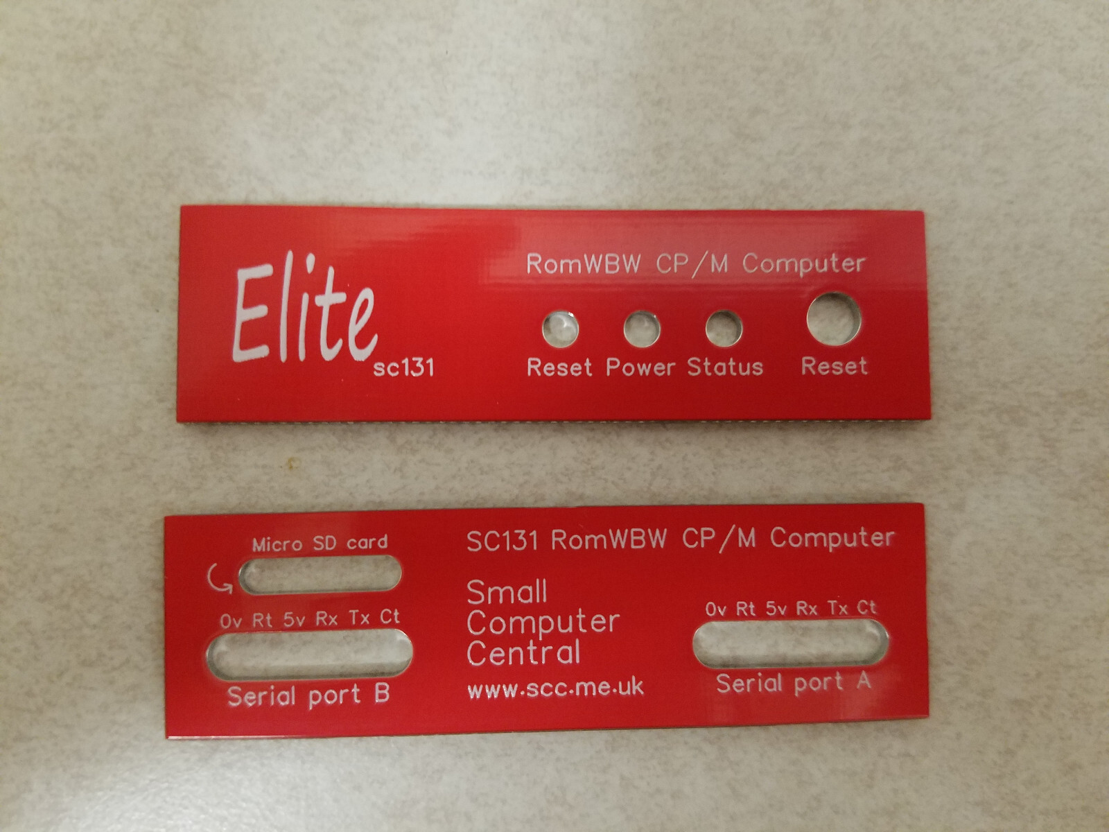SC131 Front & Back Panels, DIY Hardware Project, PCB ONLY, US Seller