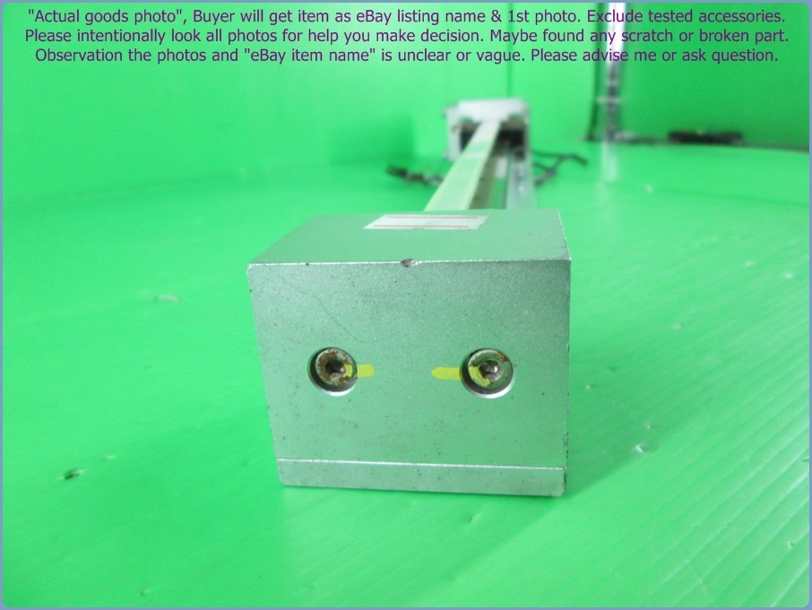Linear drivenbelt driven as photo, Stroke 30cm., Mini CNC/3D Printer, Promotion.