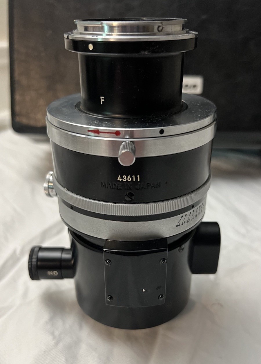 Nikon EFM 43611 Microscope Adapter for 35mm Cameras- Incomplete Untested