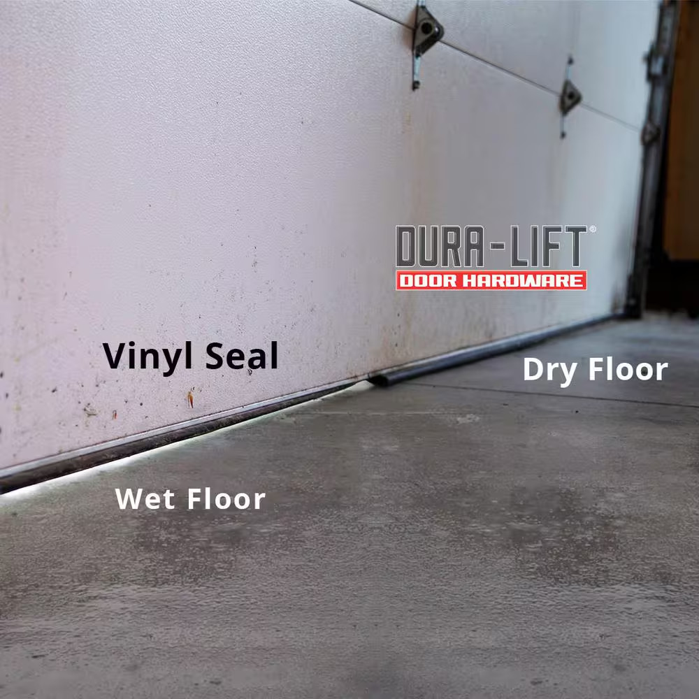 17 Ft. Garage Door Double-T Rubber Weather Seal