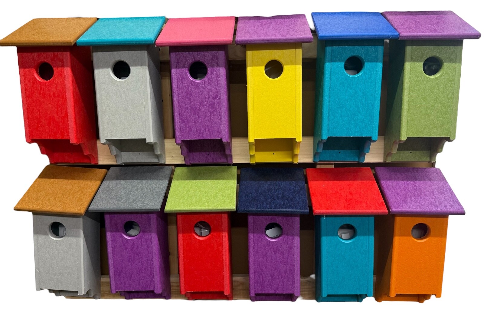 Blue bird Bird house, Birdhouse, Bluebird, Amish made Birdhouse, poly Birdhouse,