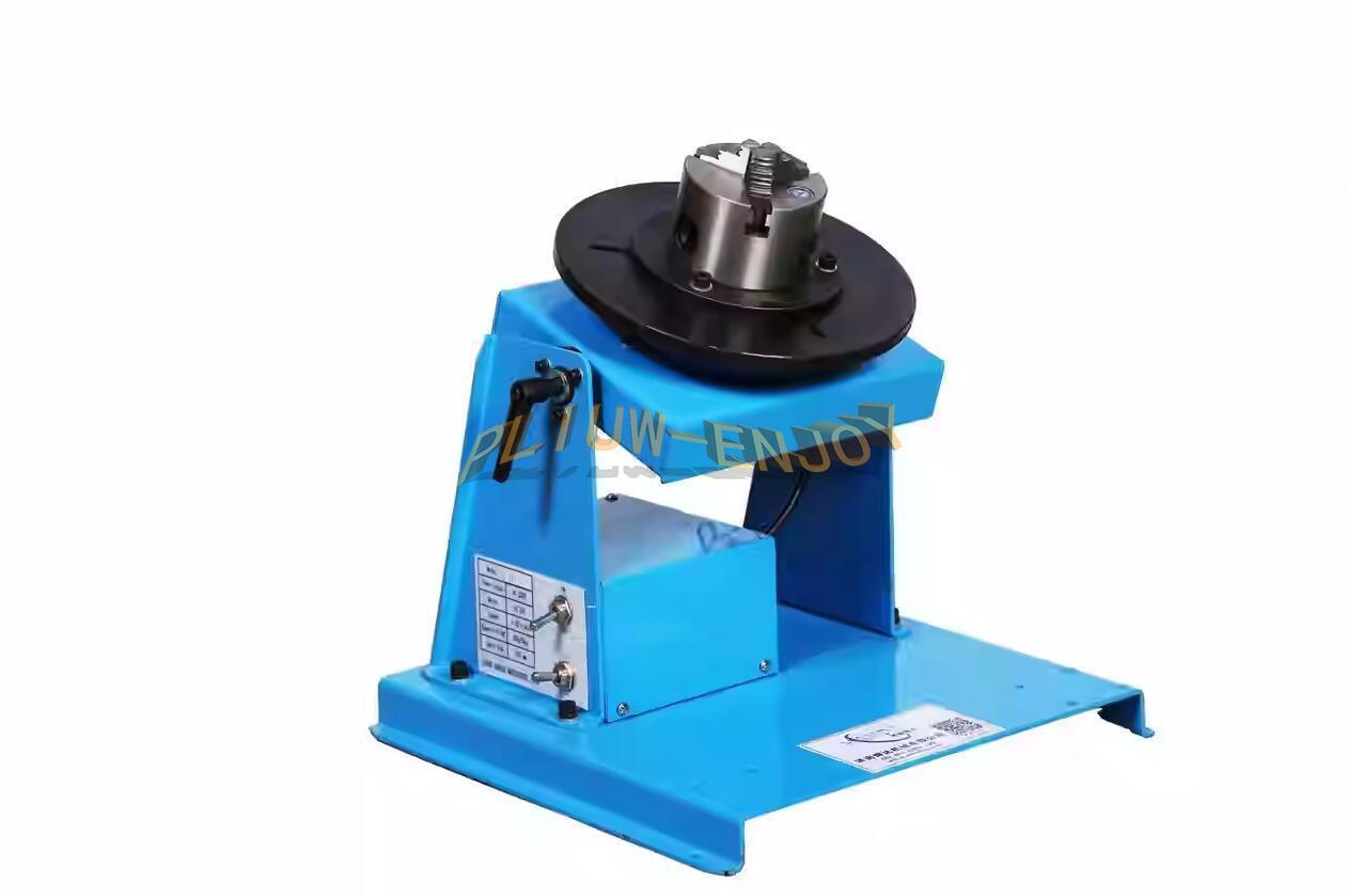 1x 1-12RPM 10KG Light Duty Welding Turntable Positioner with 80mm Chuck HD-10