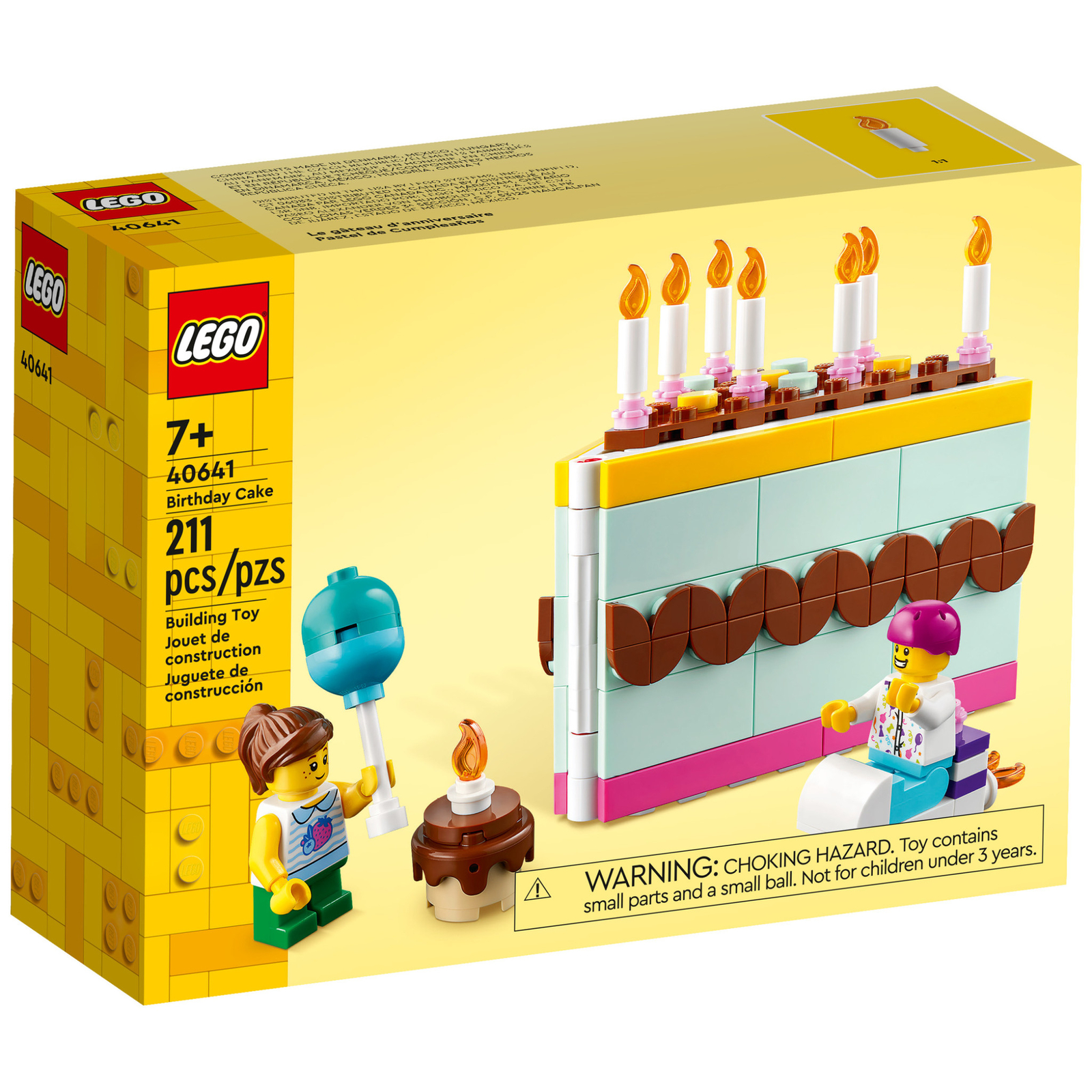 LEGO Seasonal Sets: 40641 Birthday Cake NEW