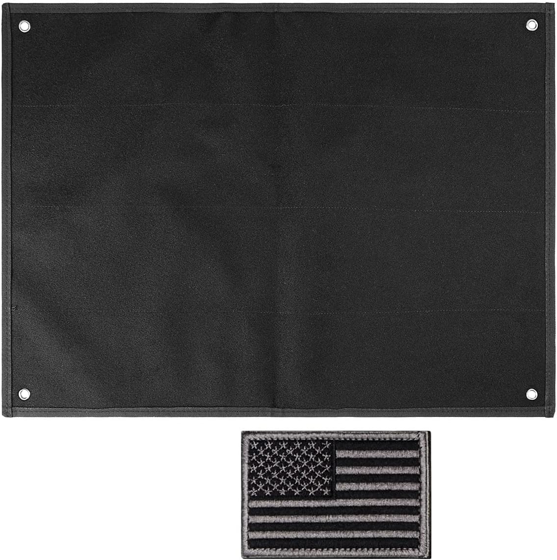 Tactical Board Patch Organizer Holder Display with Loop Surface 23.6"X17.7"