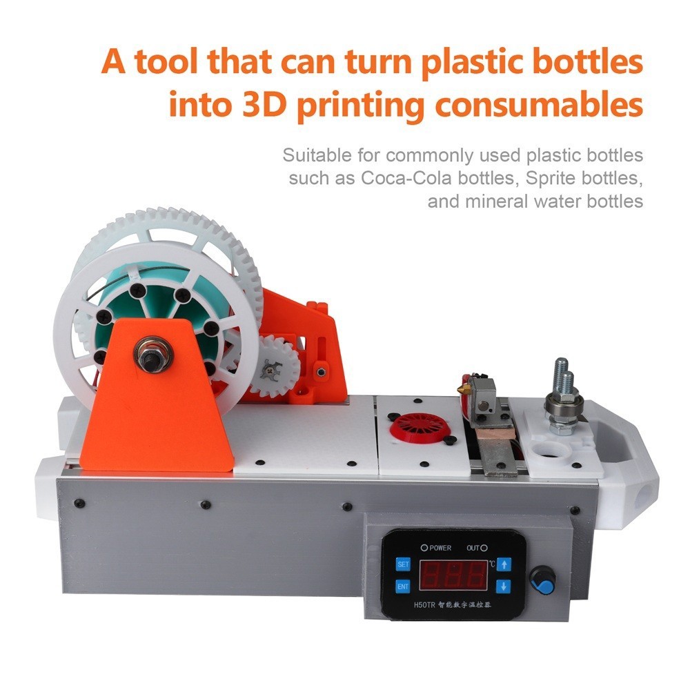 Desktop Filament Extruder 1.75mm Plastic Recycler Maker Machine for 3D Printer