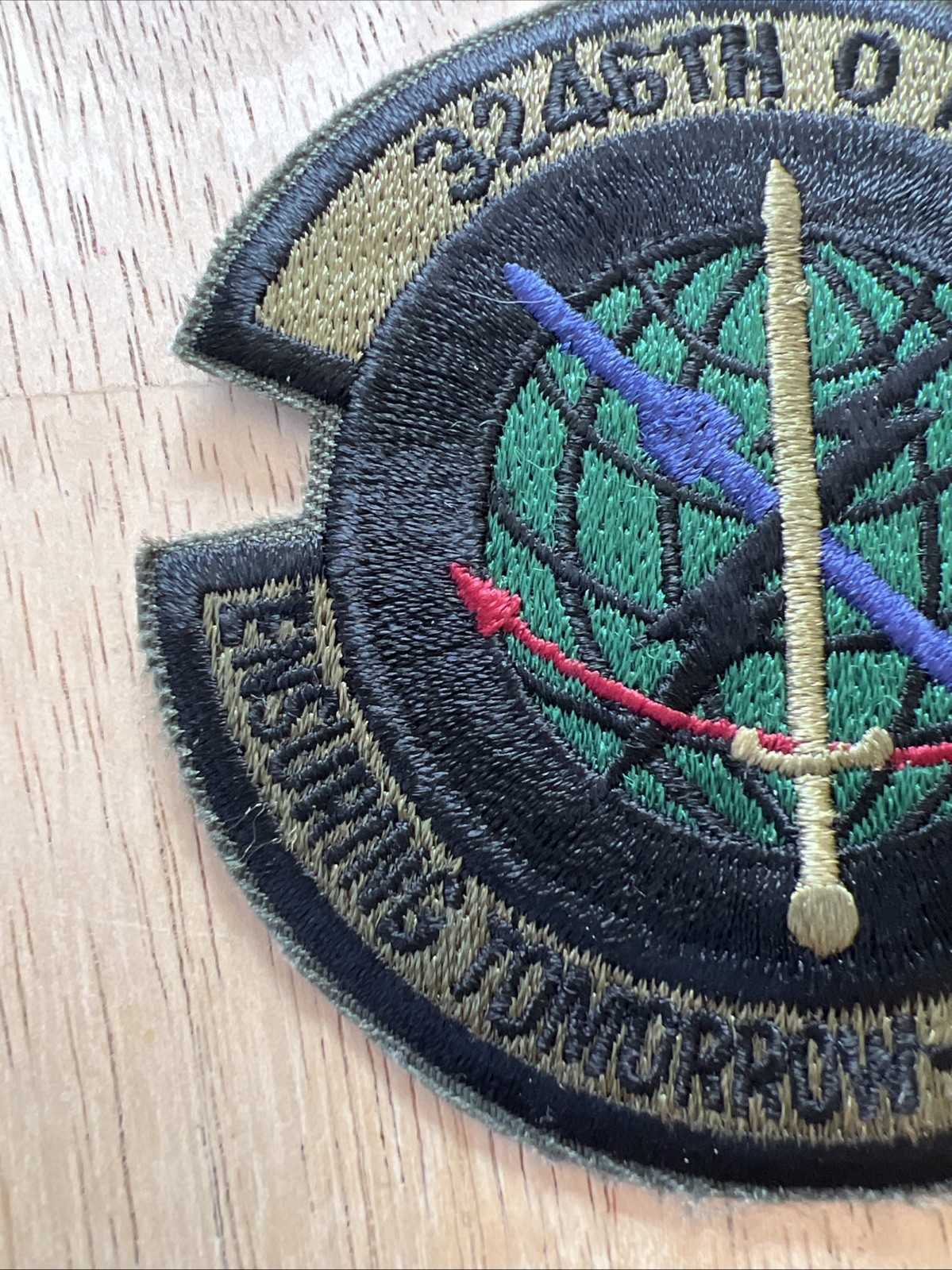 USAF 3246th Oms Ensuring Tomorrow Testing Today Patch