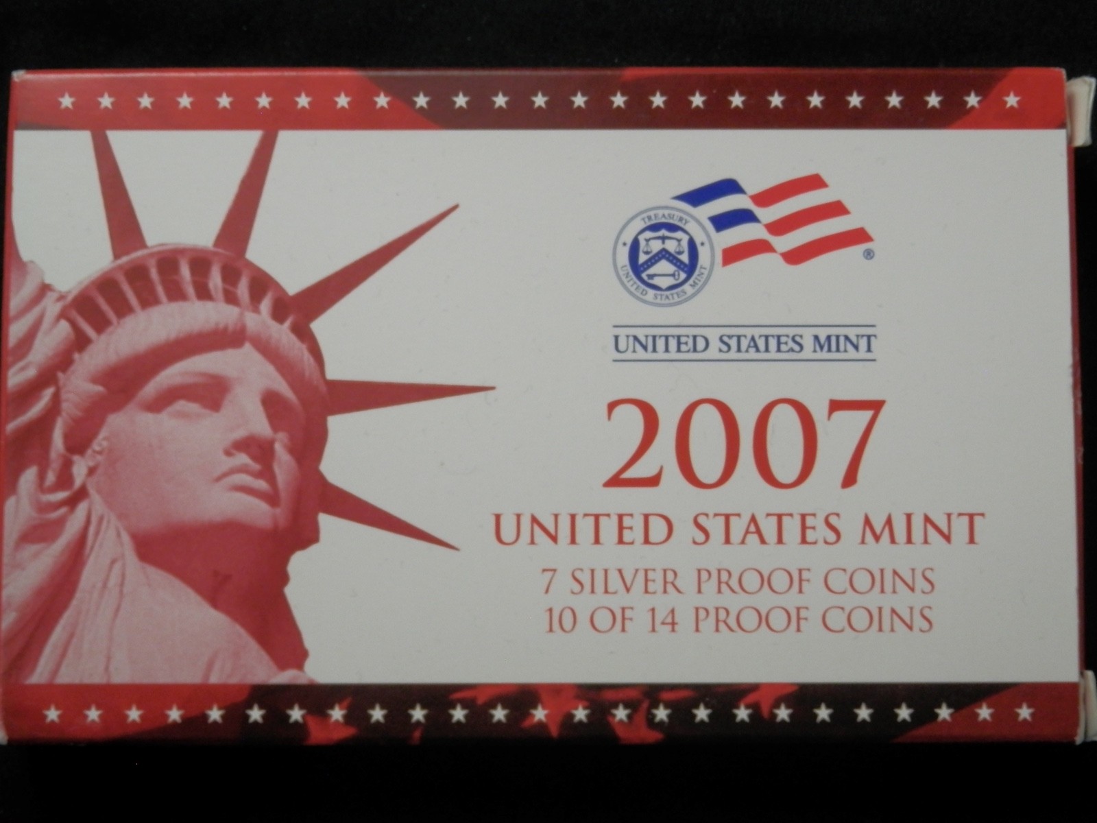 2007  United States Mint Silver Proof Set -  Proof Set w/ Box & COA
