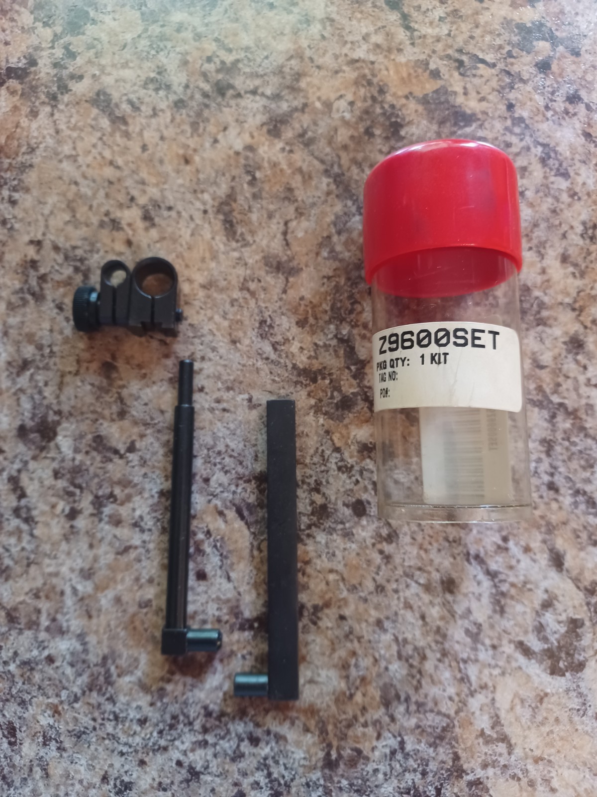 NB75 Z9600 INDICATOR STEM HOLDER SET NEW IN BOX. SWIVEL CLAMP/ BAR SET
