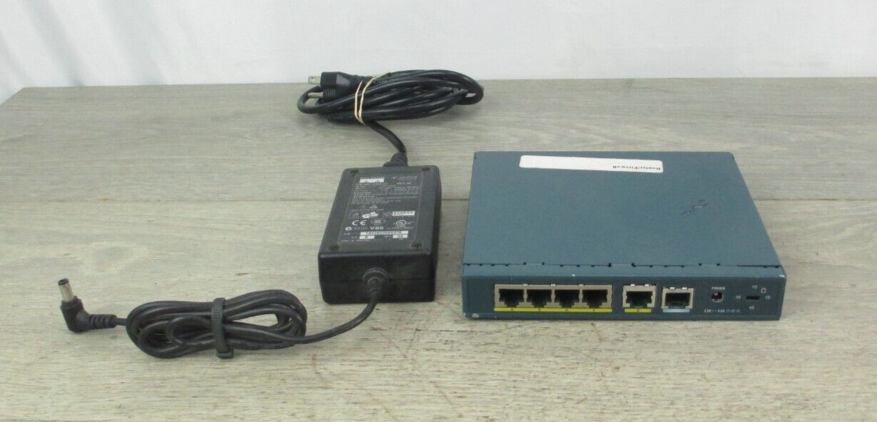 Cisco Pix 501 Firewall With Power Supply Tested ready