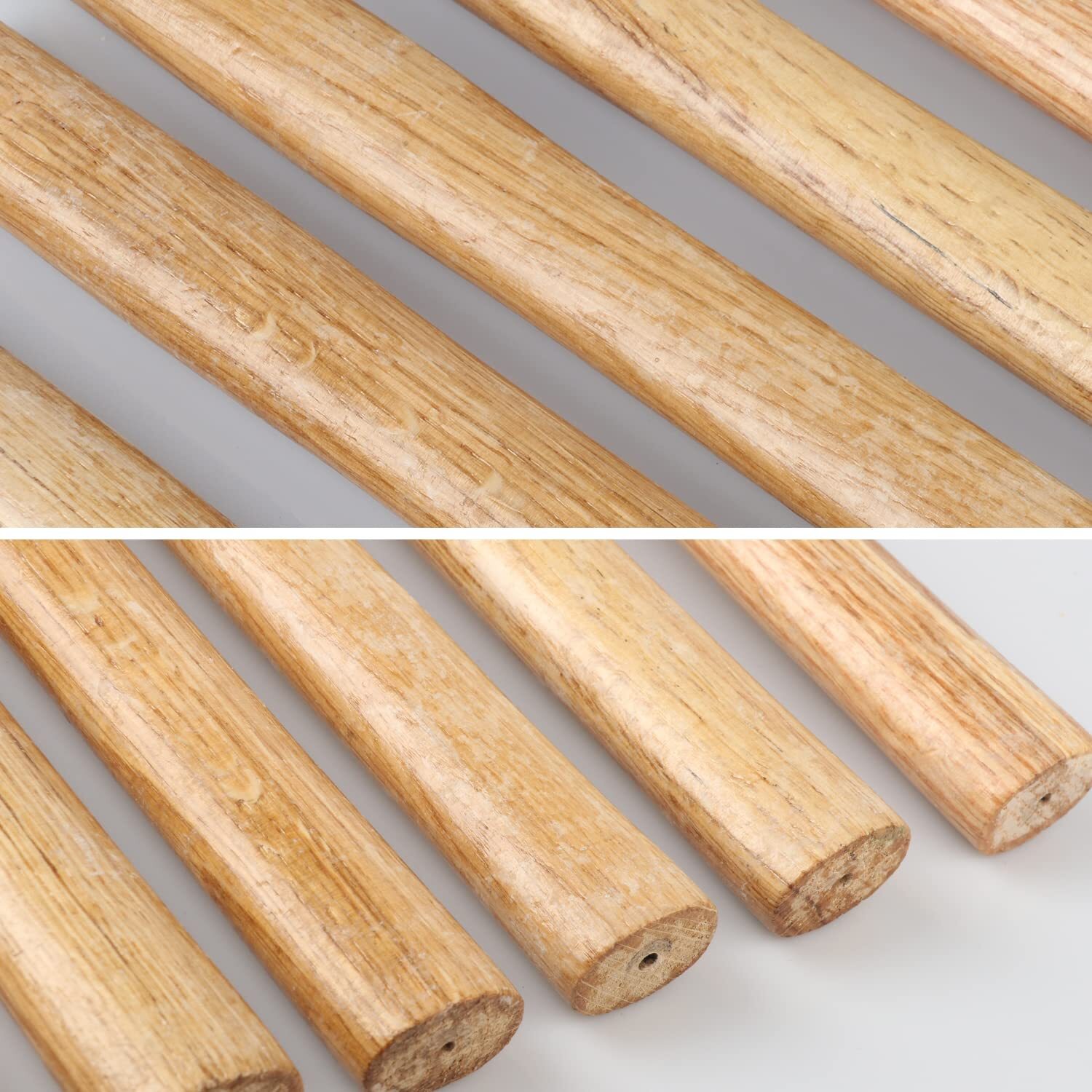 Wood Hammer Handle, 7 Pack Replacement Hammer Handles, Easy to Install, Durable