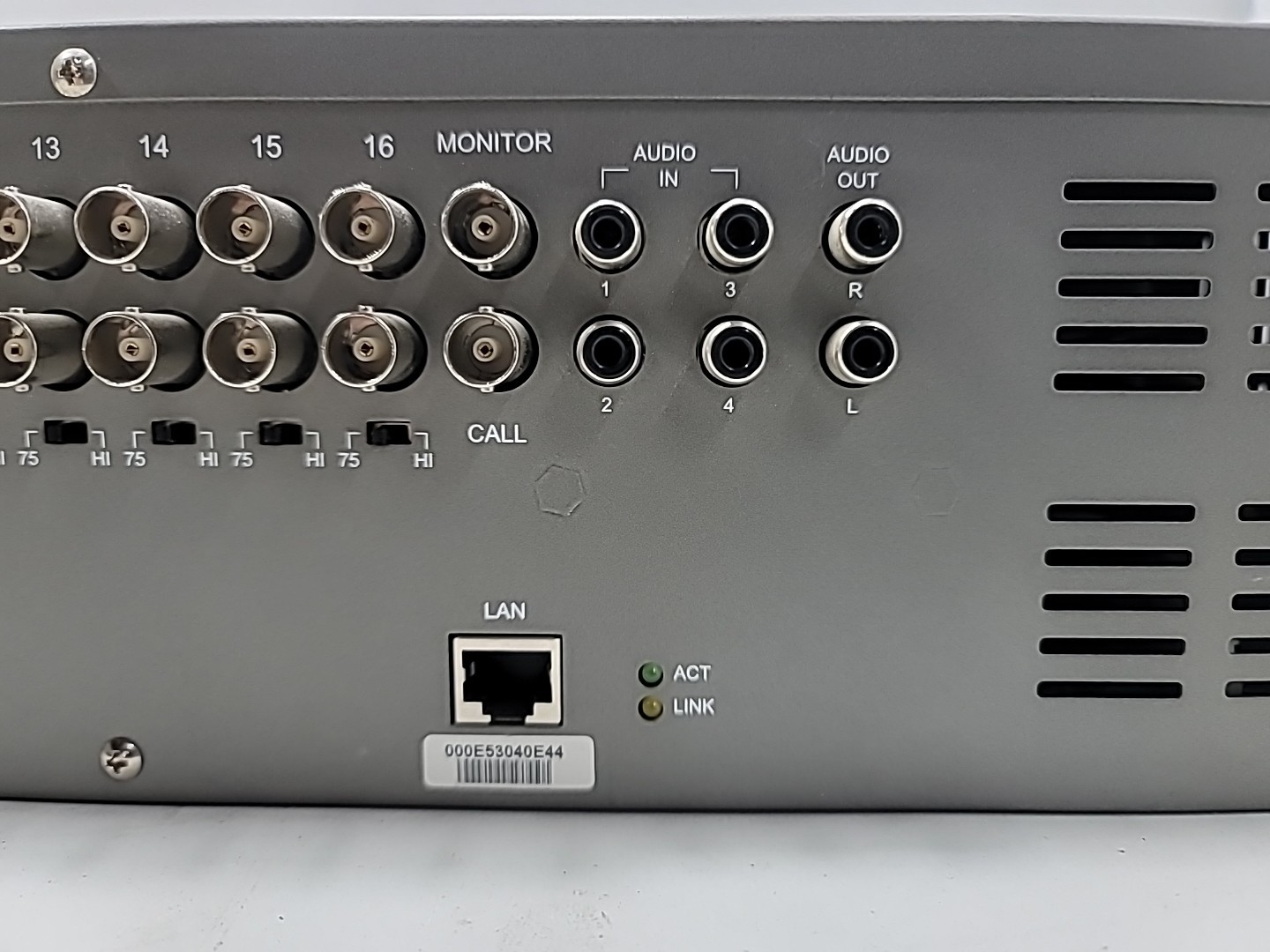 16‑Channel Digital Multiplex Recorder DVR16M HS‑DVR163 – Untested AS‑IS