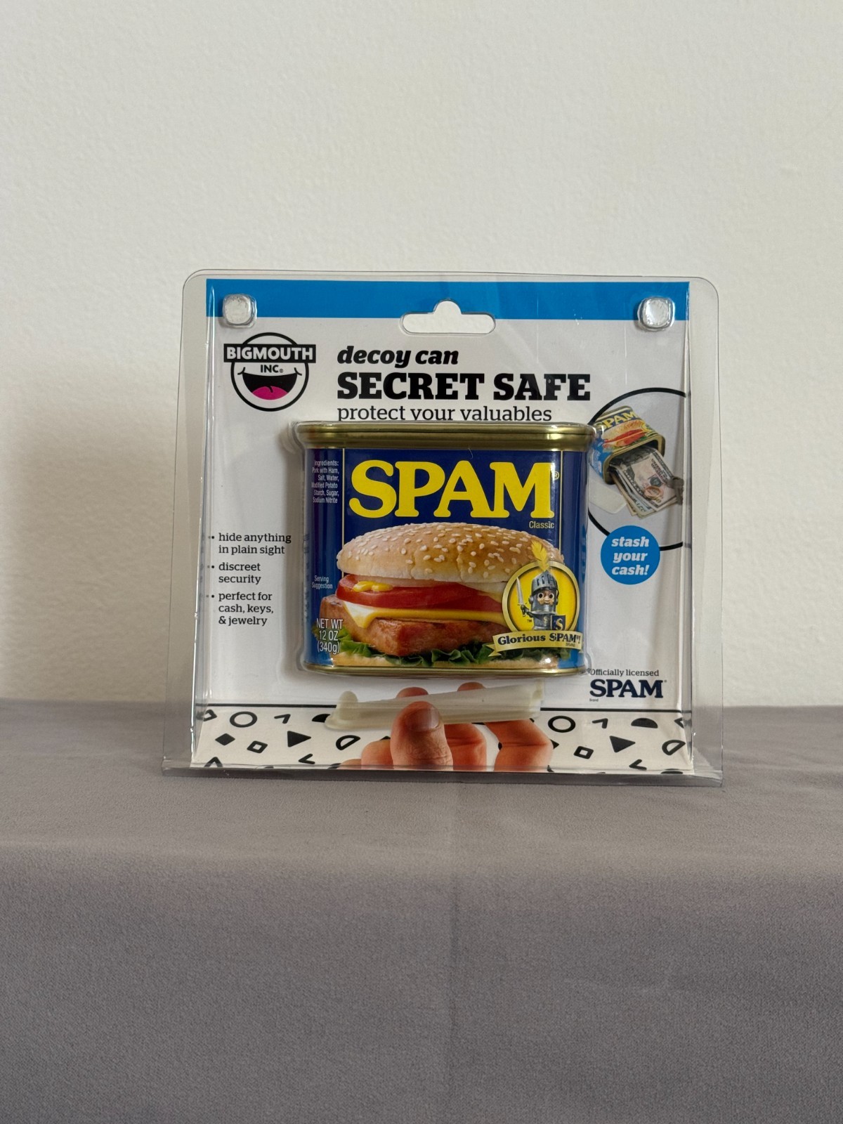 New Bigmouth Inc Fake SPAM Can Diversion Safe Hidden Safe for Money Stash