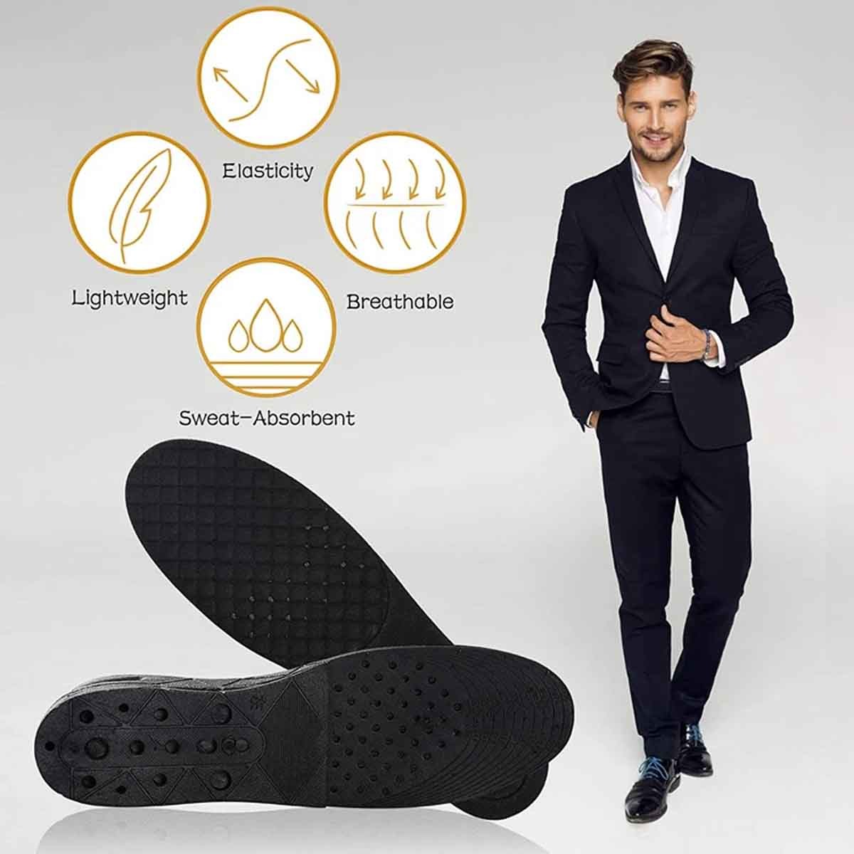 Soft comfortable heightening insole, men's insole women's insole heightened 7cm