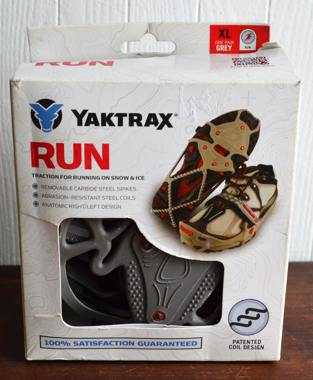 YakTrax Run Winter Traction Cleats XLarge NWF