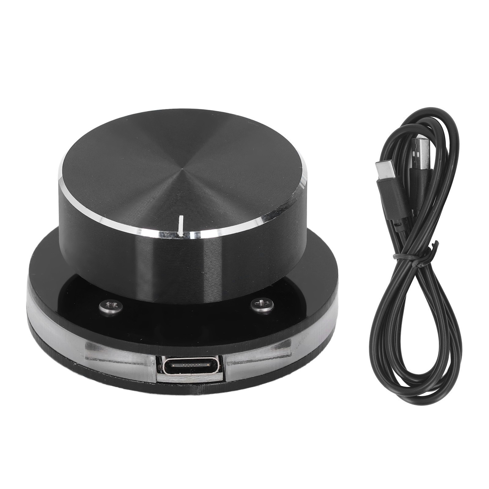 USB Volume Control Knob for Android System PC Multimedia Type C External Media