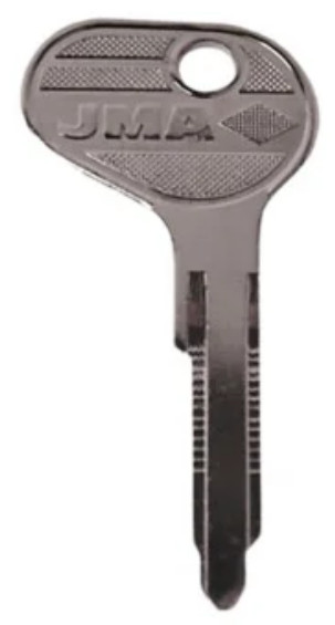 BMW1, Silca BW6, Taylor B80NR mechanical key blank