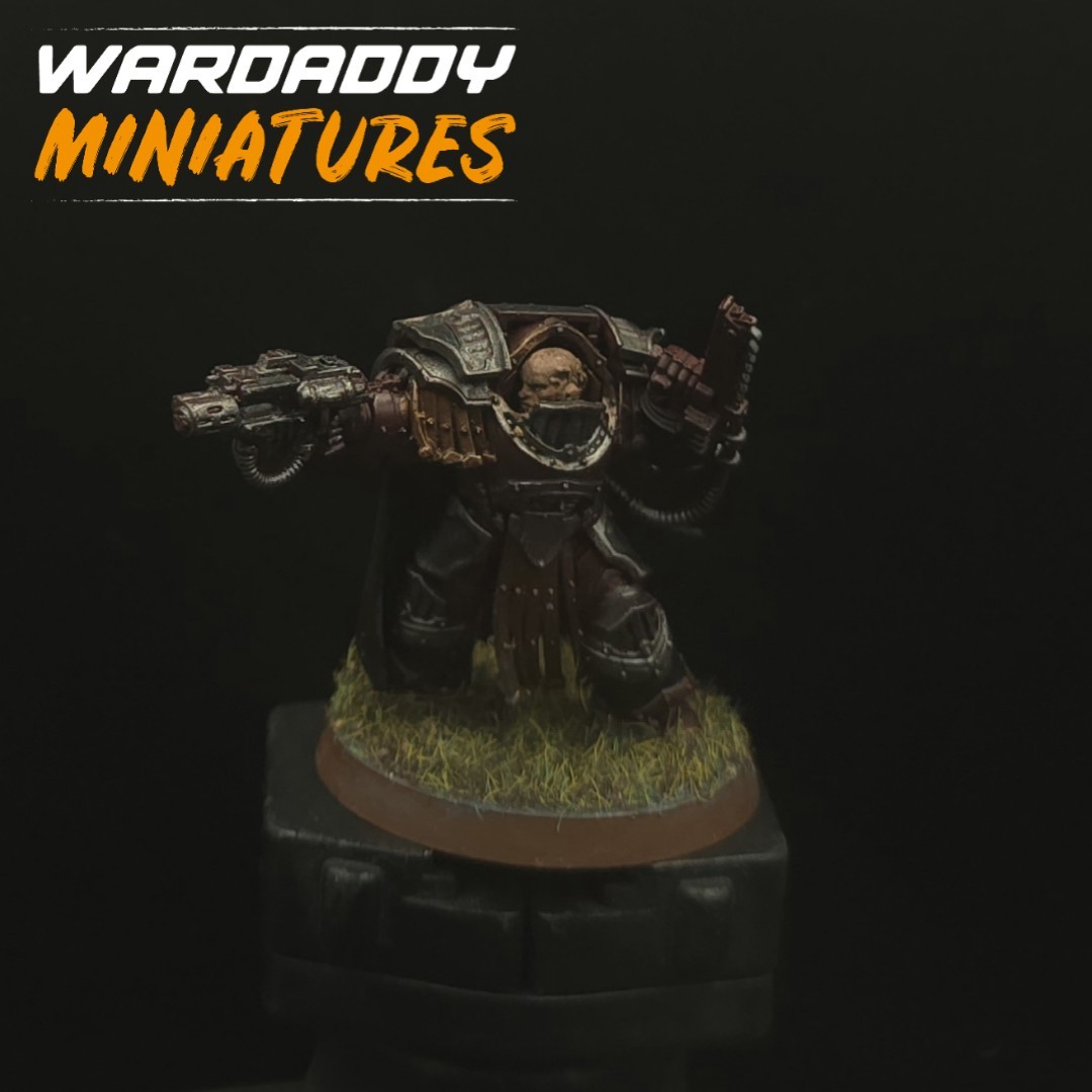 Well Painted Warhammer 40k Word Bearers Praetor Horus Heresy Games Workshop 30k