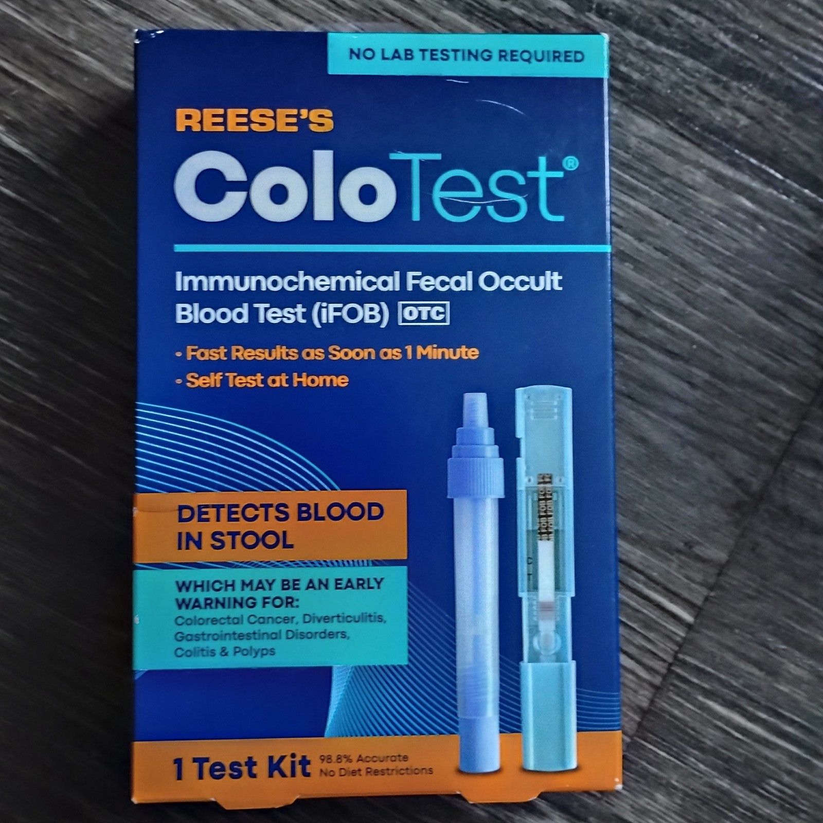 Reese's Colo Test. Bundle Of 3 Fecal Occult Blood Test iFOB. 1 Test Kit New