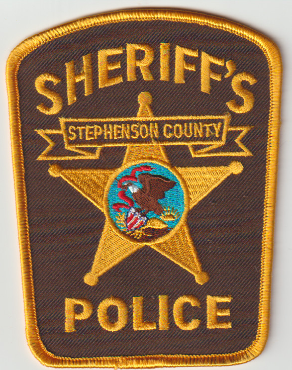 Stephenson County IL Sheriff obsolete patch ship from Australia