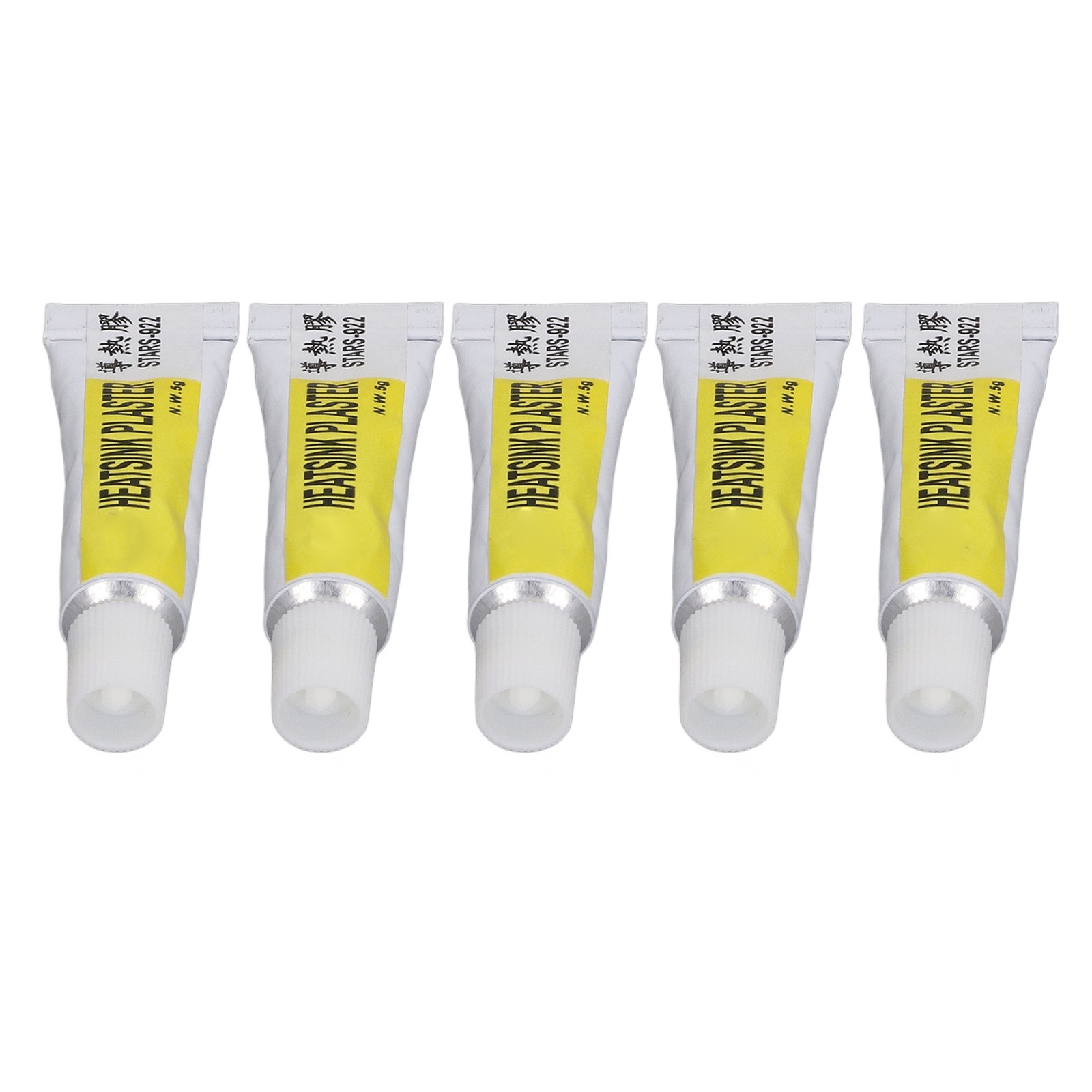 5PCS CPU Thermal Paste High Conductivity For 3D Printers White