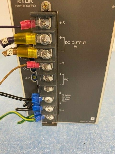 TDK RM05-20RGB 5V 20A DC POWER SUPPLY 100-115V INPUT