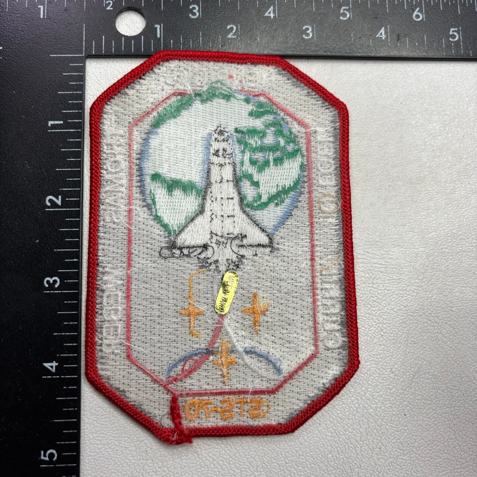 NASA Space Shuttle Mission STS-70 Astronaut Patch 00PM