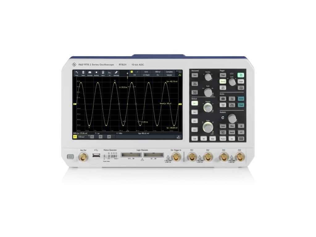 Rohde & Schwarz RTB2-BNDL - Digital Oscilloscope Bundle (4 Channel, 300 MHz,