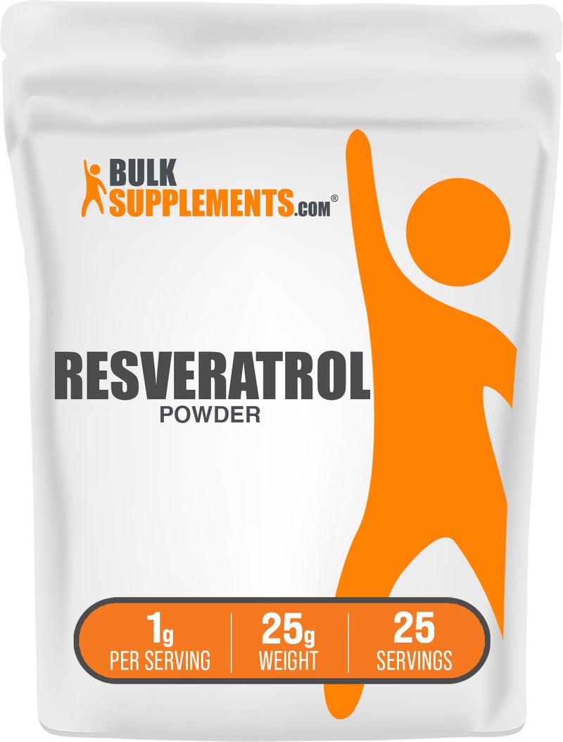 BulkSupplements Resveratrol Powder - 1g per Serving