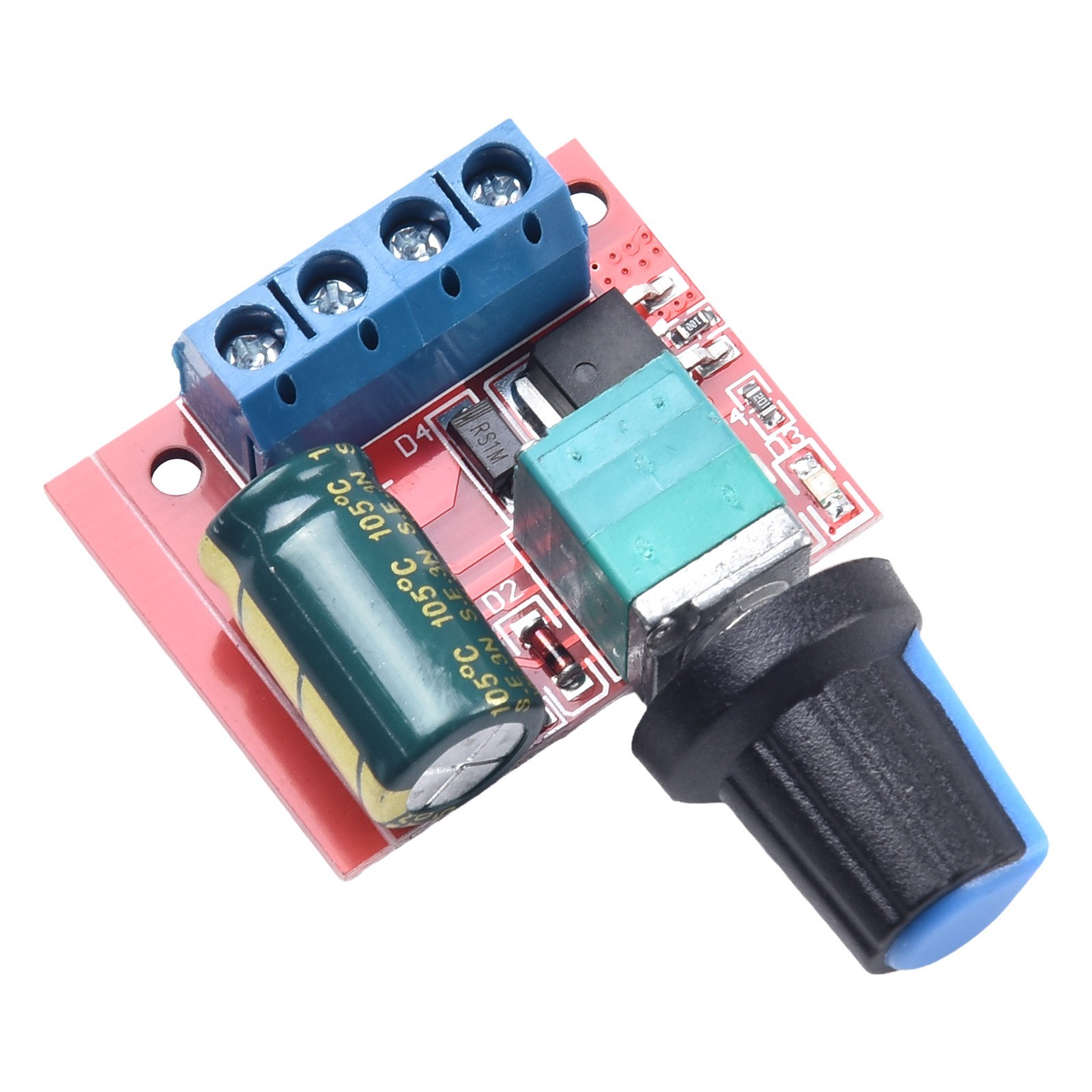 Advanced Control Switch for DC Motor Compact Design Adjustable Output